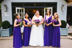 Bridesmaid Makeup at The Potter's Heron in Romsey in Hampshire